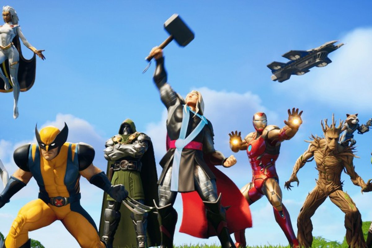 Temporada 4: Heróis e vilões da Marvel são as novas skins do Fortnite