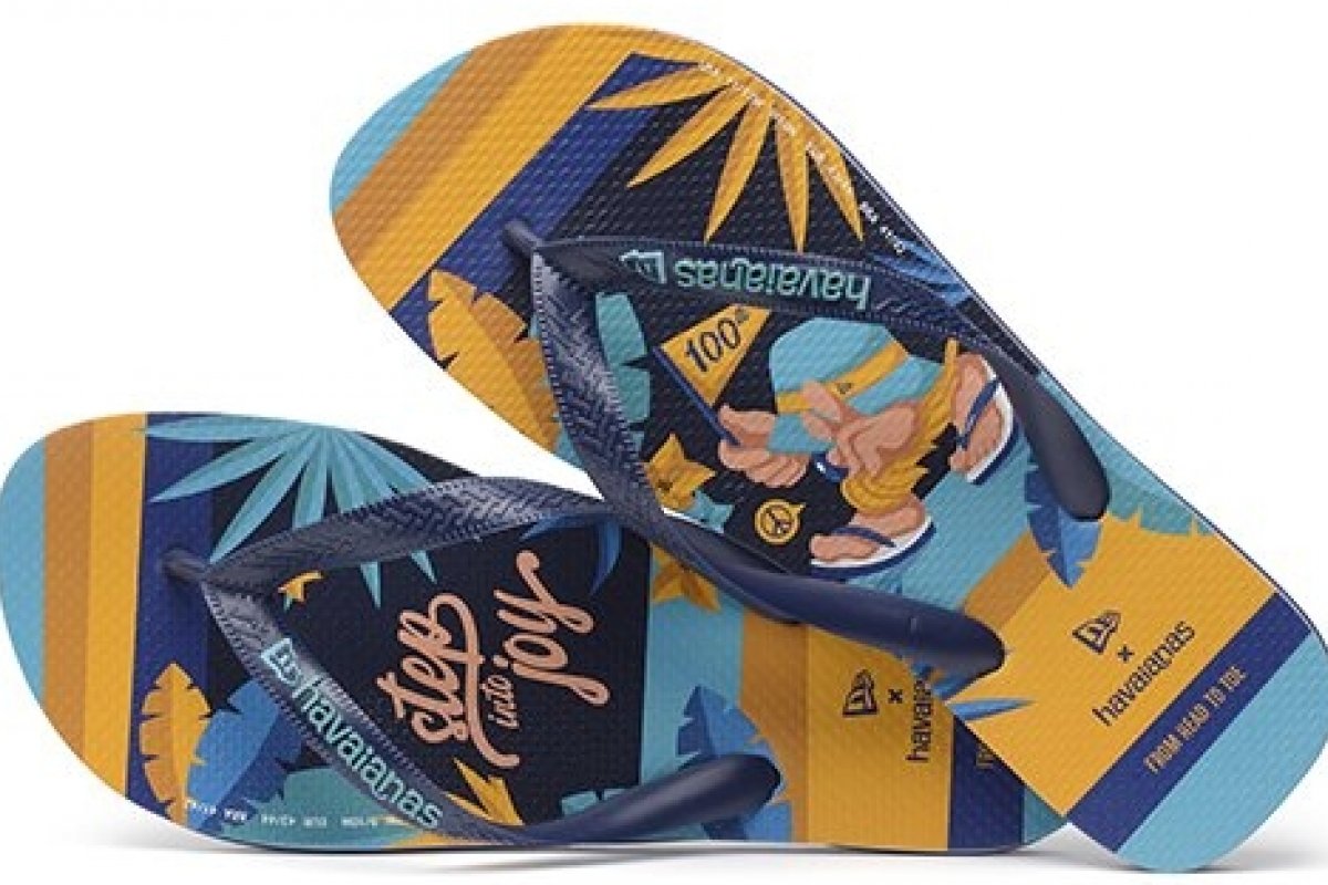 New Era celebra aniversário de 100 anos em parceria com a Havaianas