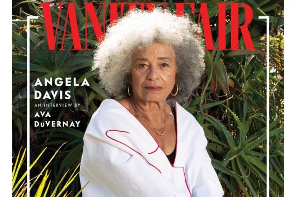 Maravilhosa: Angela Davis é capa de edição especial da Vanity Fair