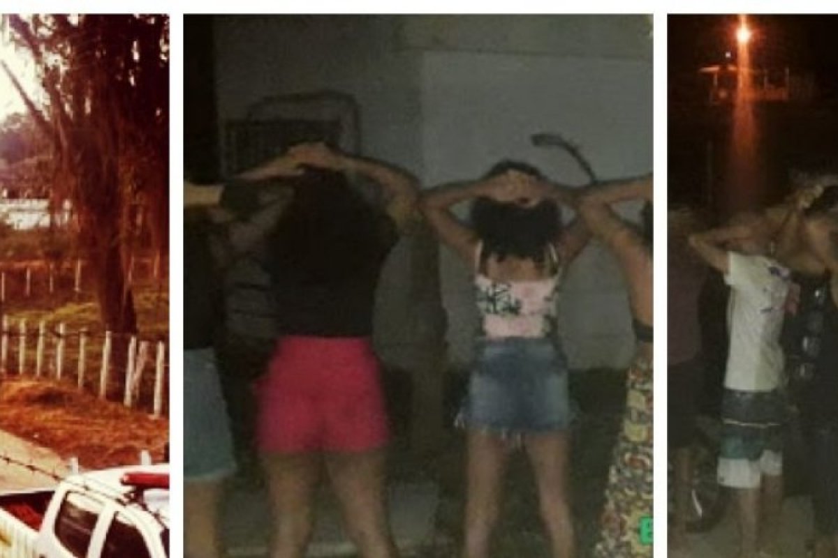 Homem é preso com arma em festa com 50 pessoas durante a pandemia