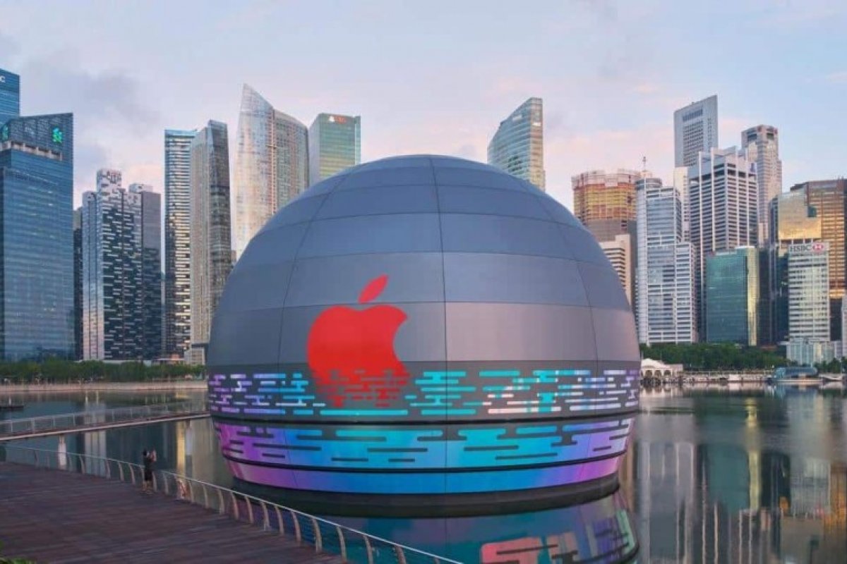 Apple vai inaugurar loja flutuante em Singapura