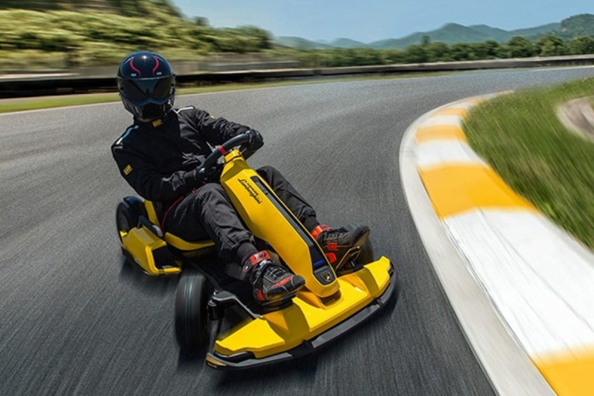 Chega ao mercado Kart elétrico com ronco de Lamborghini