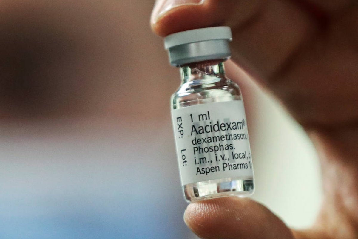 Covid-19: Corticoide reduz tempo de paciente internado no respirador mecânico