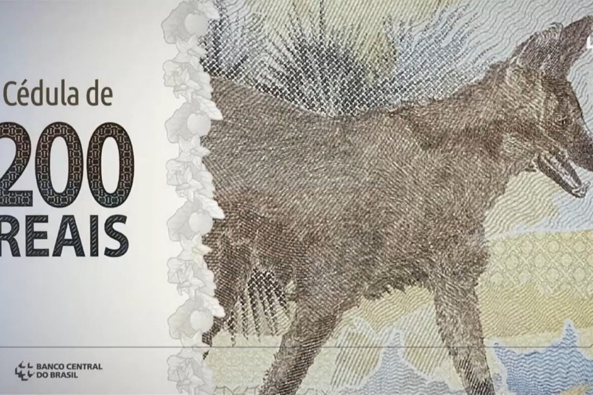 Nota de R$ 200 começa a circular nesta quarta (2)