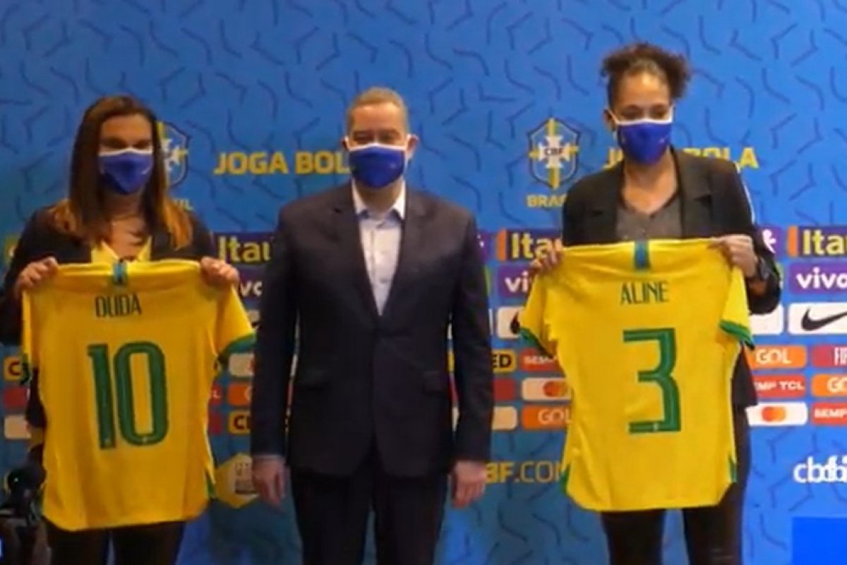 Presidente da CBF anuncia que diárias entre atletas homens e mulheres passarão a ser equivalentes