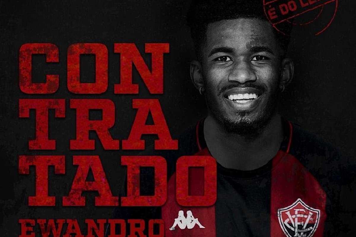 Ewandro é anunciado como o novo reforço do Vitória
