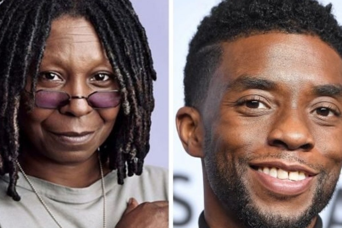 Pelo Twitter, Whoopi Goldberg pede para Disney construir Wakanda como tributo a Chadwick Boseman
