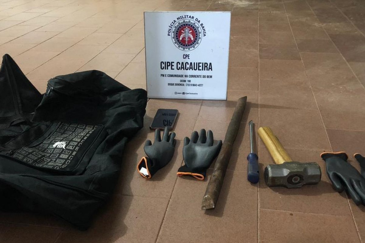 Polícia desarticula roubo a uma agência bancária no sul da Bahia