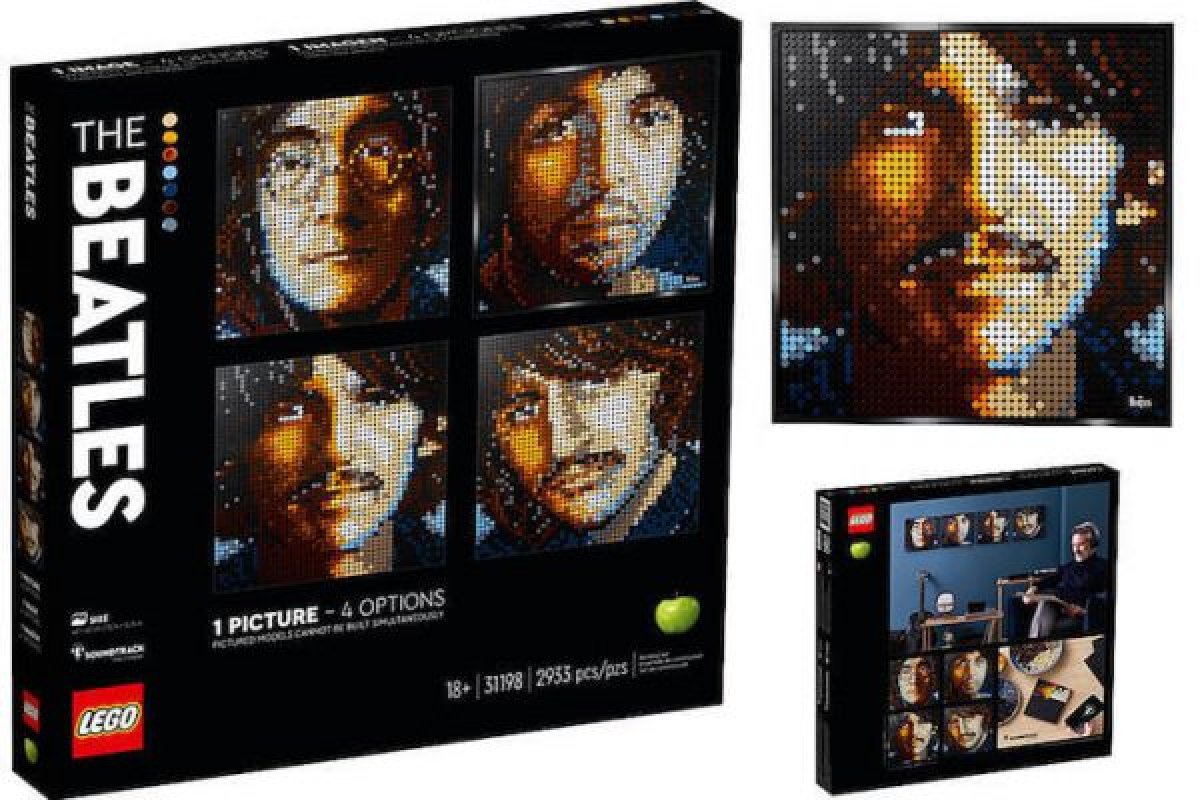 Beatles ganha quadros de LEGO 