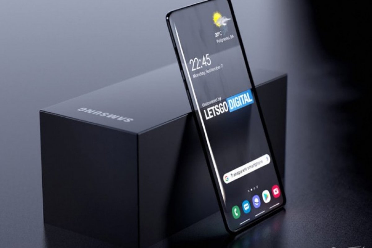 Uau! Samsung registra patente de Galaxy com tela transparente