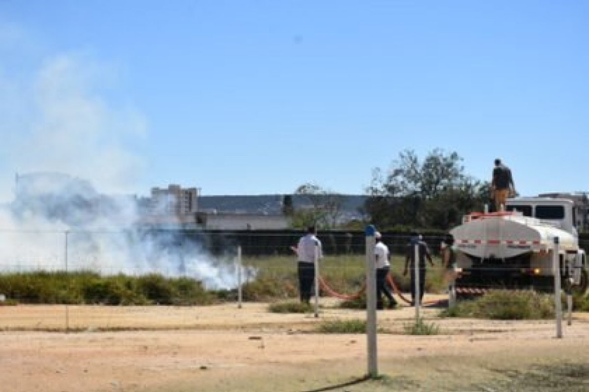 Incêndio marca início de Convenção de prefeito de Vitória da Conquista