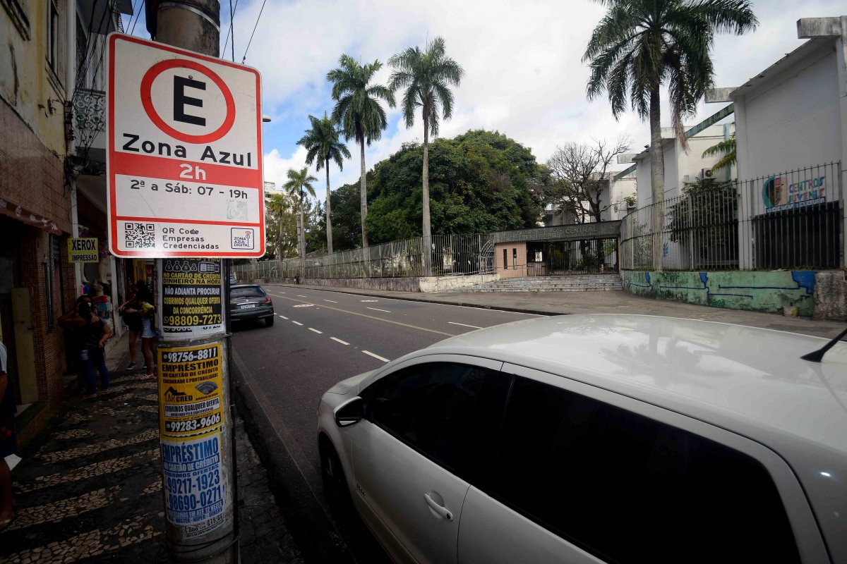 Mais 60 vagas da Zona Azul são implementadas no Centro de Salvador