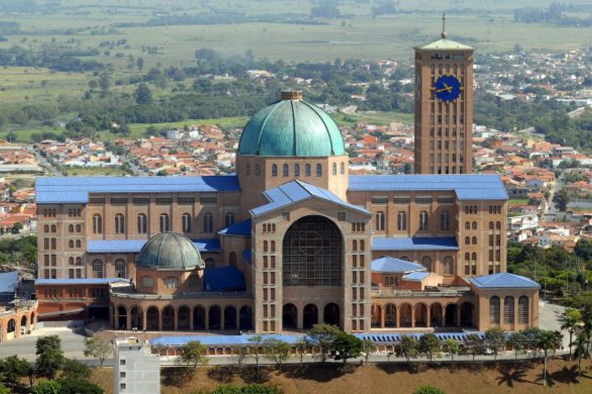 Para evitar aglomeração, Santuário Nacional de Aparecida terá missa virtual no dia 12 de outubro
