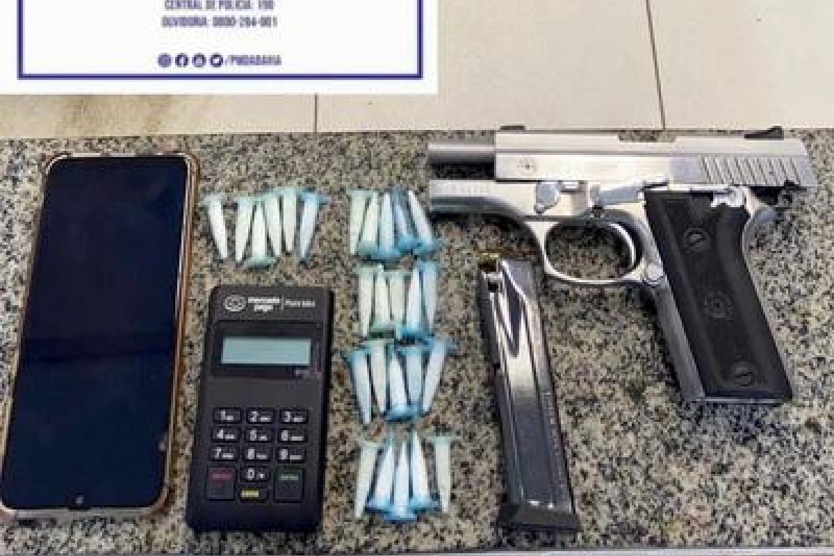 Preso traficante que vendia cocaína no crédito em área nobre de Salvador