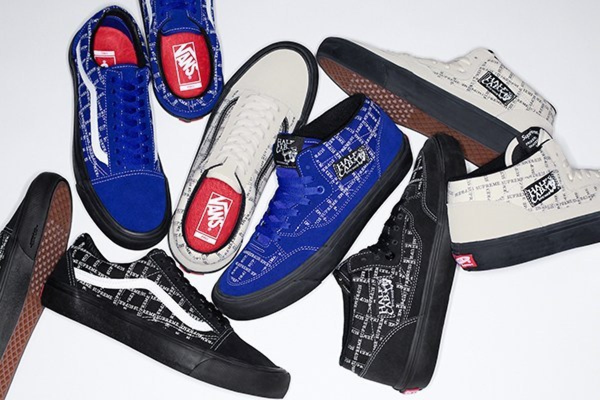 Vans lança nova coleção com a Supreme