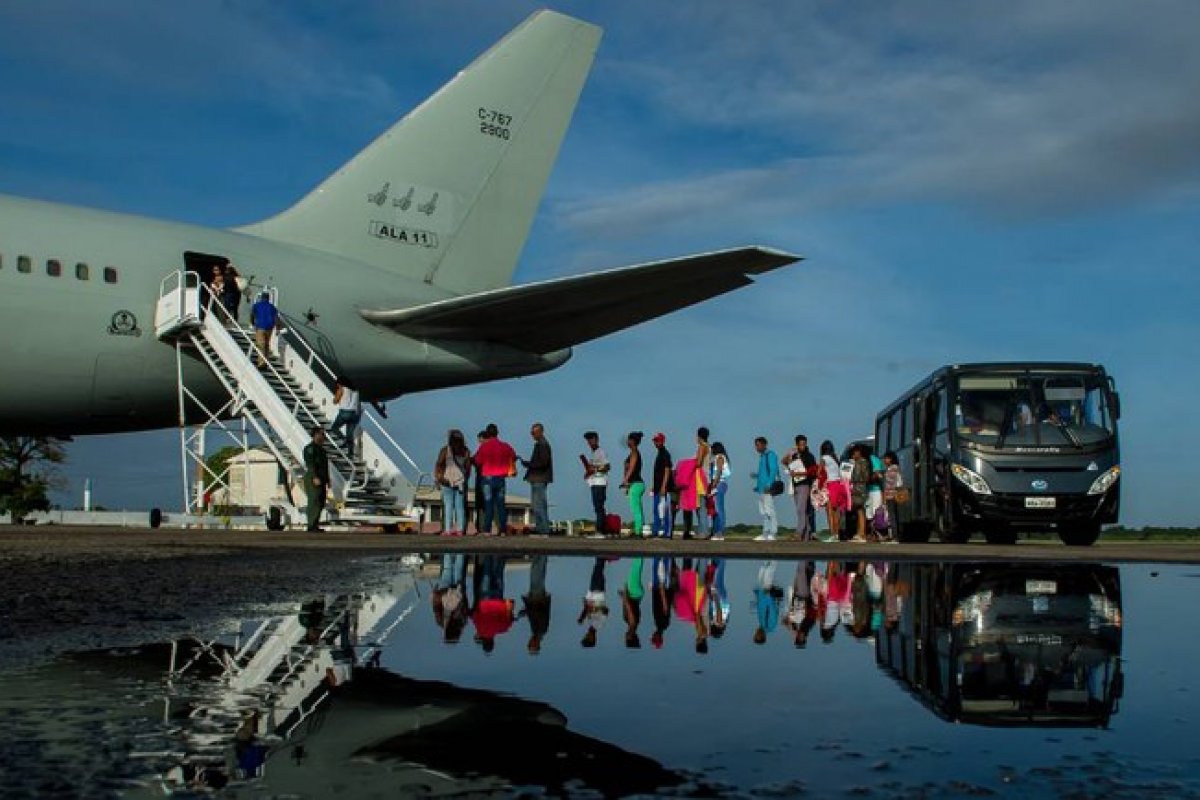 Governo brasileiro acolheu mais de mil venezuelanos refugiados em agosto