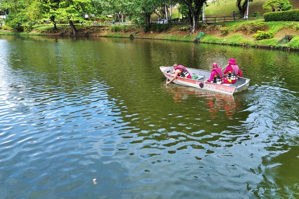 Veja vídeo: Bombeiros são acionados após informações que homem teria mergulhado no Dique do Tororó e desaparecido