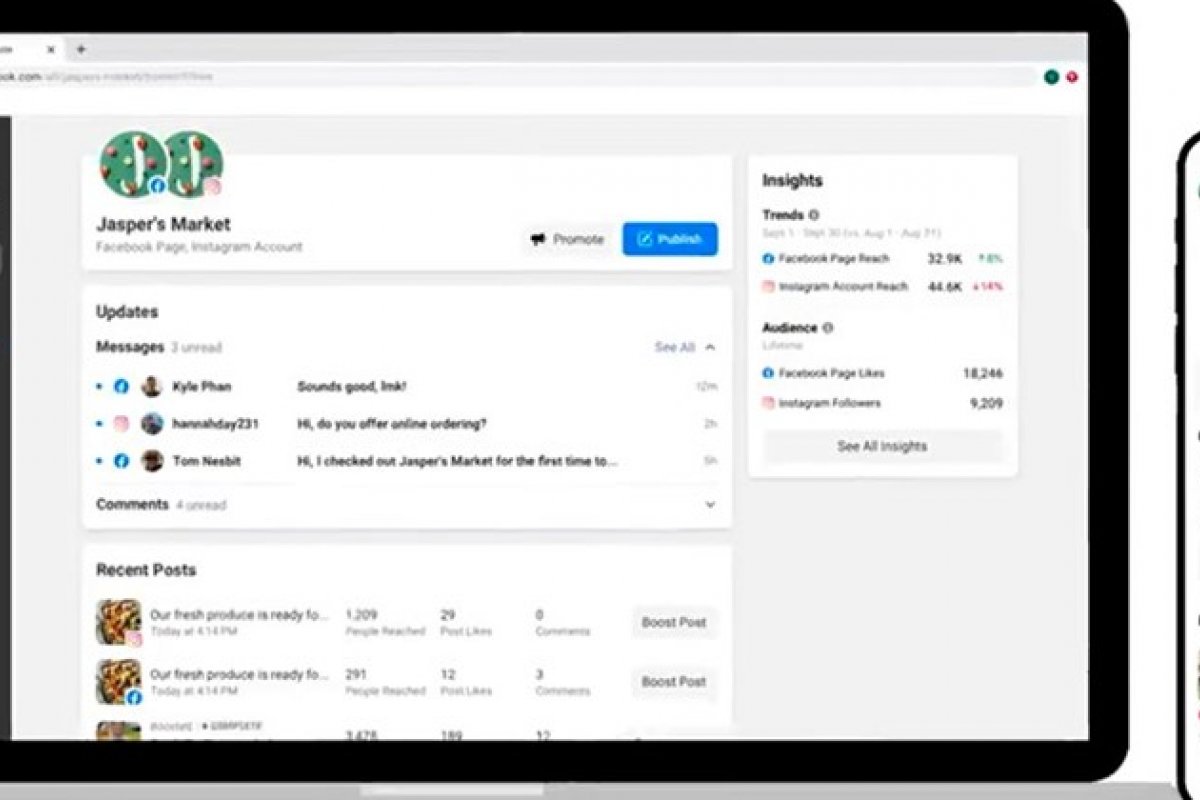 Nova ferramenta do Facebook integra Messenger e Instagram para negócios
