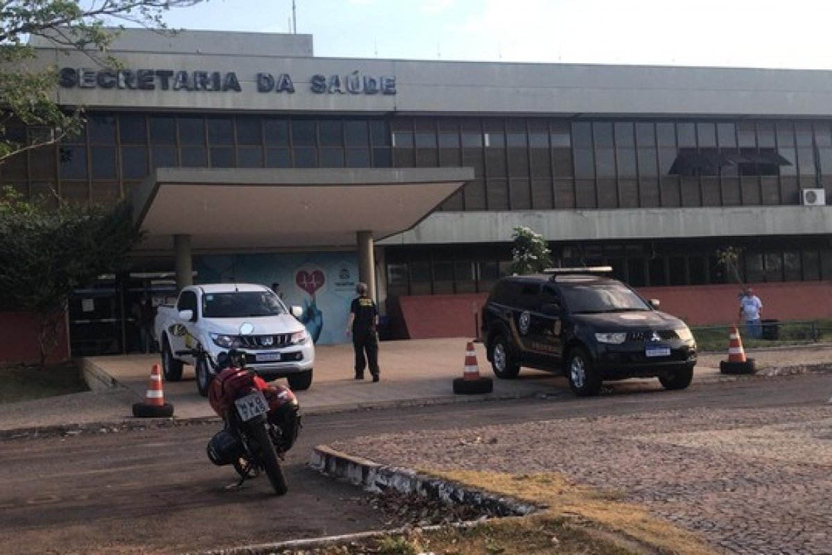 PF faz buscas em secretaria de Saúde de Tocantins e investiga superfaturamento na aquisição de 590 leitos