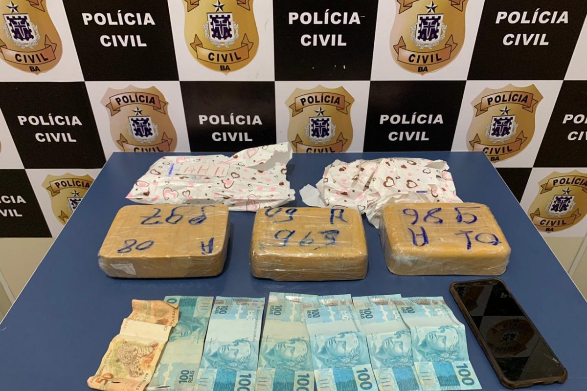 Polícia impede envio de cocaína via transportadora para Salvador 