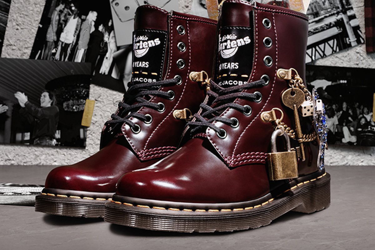 Dr. Martens lança bota em parceria com Marc Jacobs