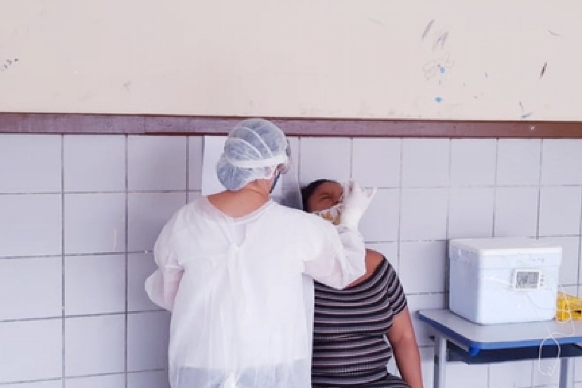 Testagem para Covid-19 nas escolas estaduais do subúrbio chega na reta final