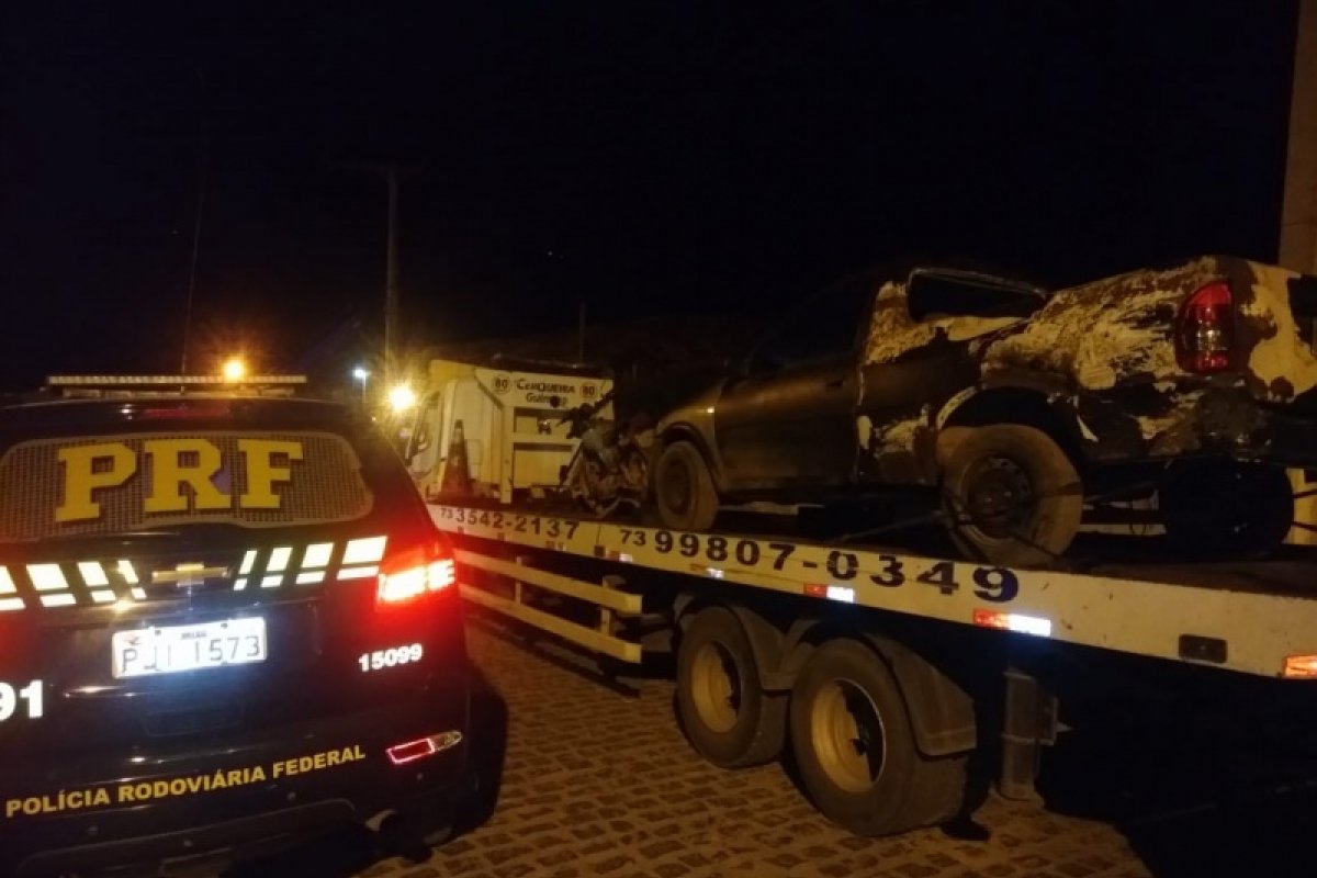Em operação conjunta, PRF-BA apreende quatro veículos com indícios de adulteração no sul da Bahia