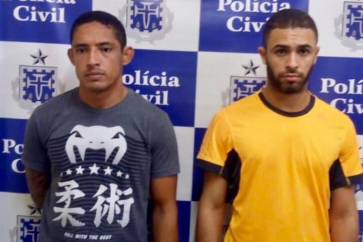 Dupla é presa suspeita de arrombar e furtar veículos na região metropolitana de Salvador