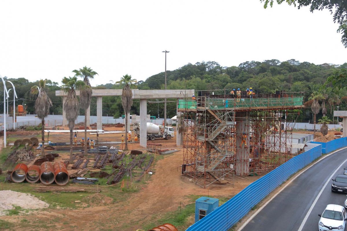 Obras do BRT alteram tráfego de veículos na ACM a partir de segunda (29)
