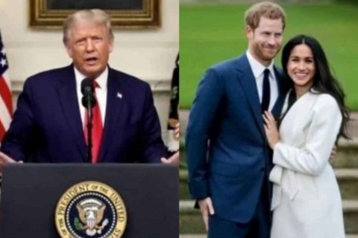 Donald Trump revela que não é fã de Meghan e deseja “sorte” a Harry: “Vai precisar”