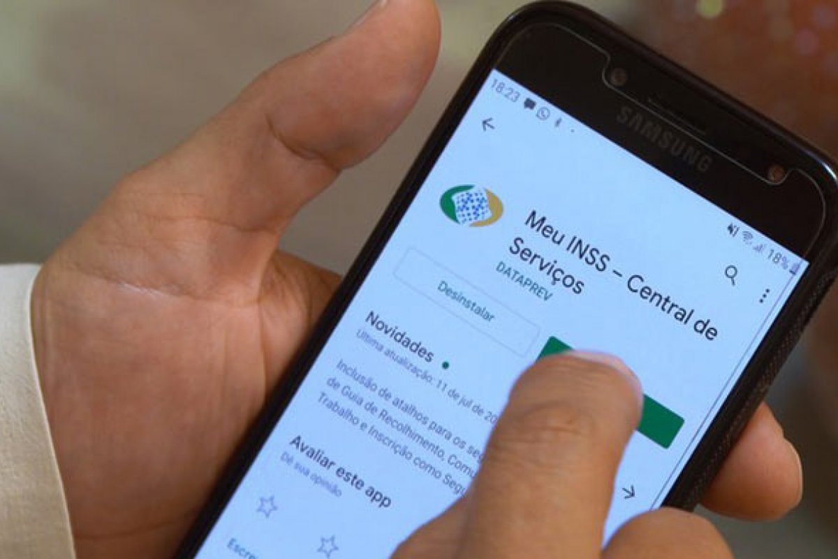 Saiba como marcar agendamento no app Meu INSS