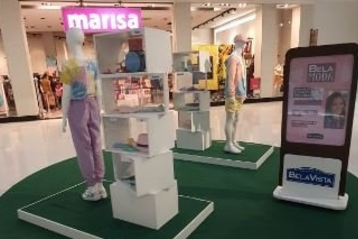 Almir Jr, Marcelo Gomes e Sônia Mota produzem a campanha de moda do Shopping Bela Vista