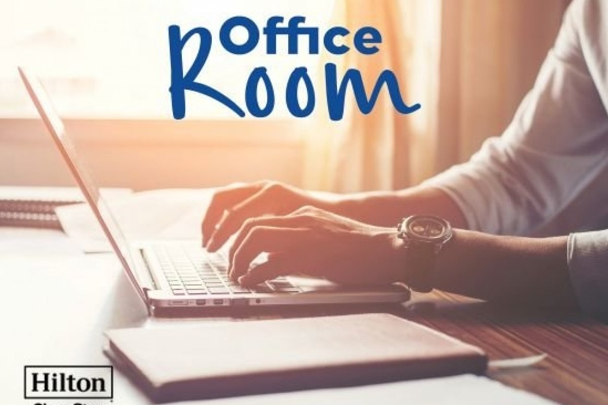 Hotéis da marca Hilton no Brasil oferecem office room para profissionais