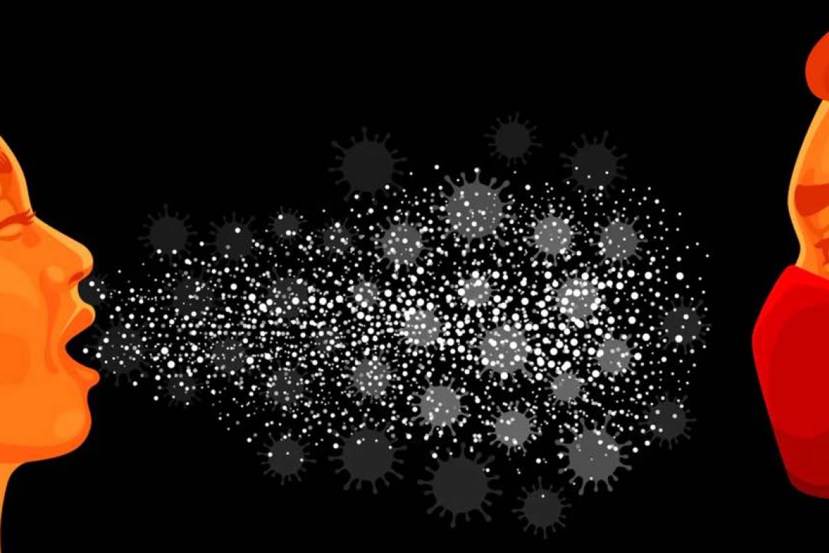 Covid-19: estudo releva que conversa entre duas pessoas espalha gotículas de até dois metros