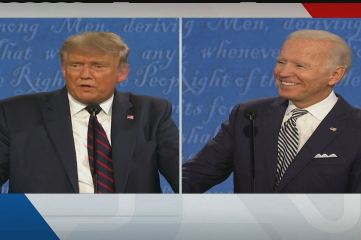 Biden vence 1º debate contra Trump com 60%, segundo pesquisa