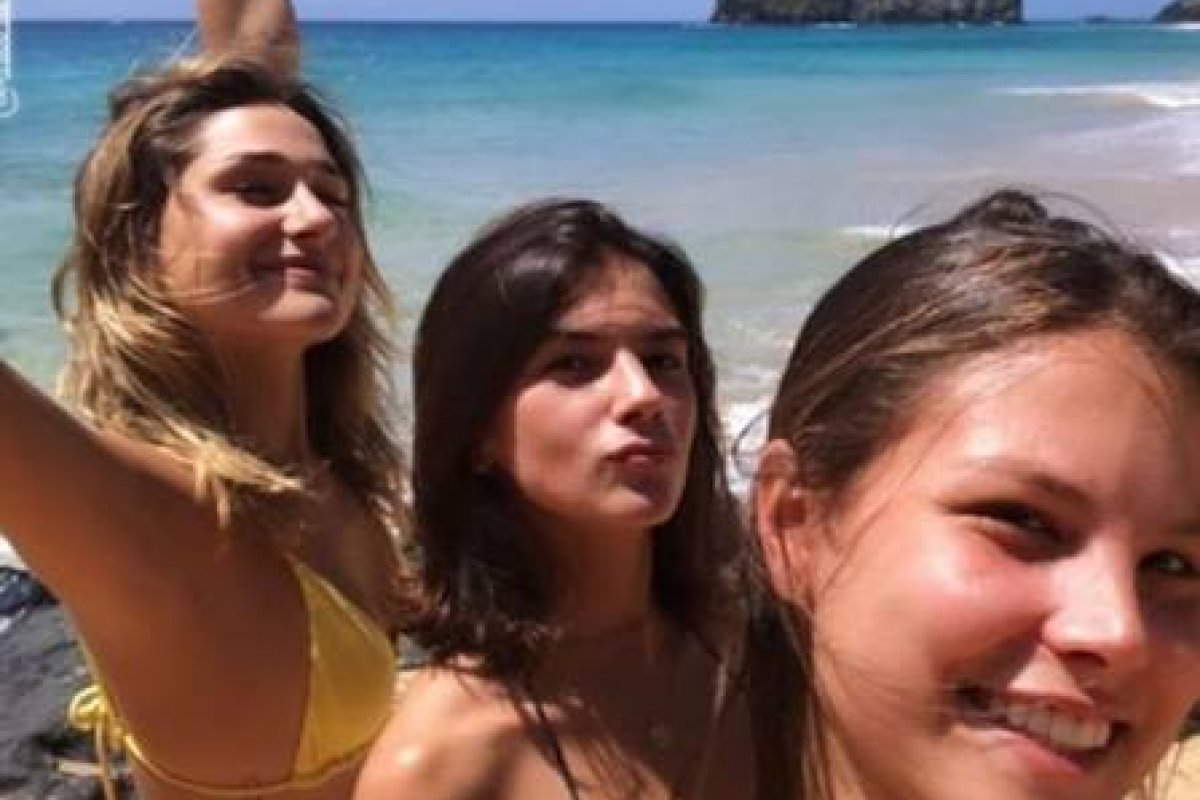 Sasha celebra 21 anos em hotel luxuoso de Fernando de Noronha