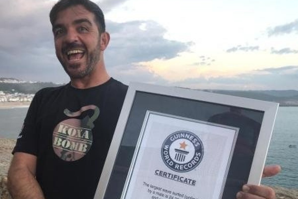 Conheça a história do brasileiro que pegou a maior onda do mundo