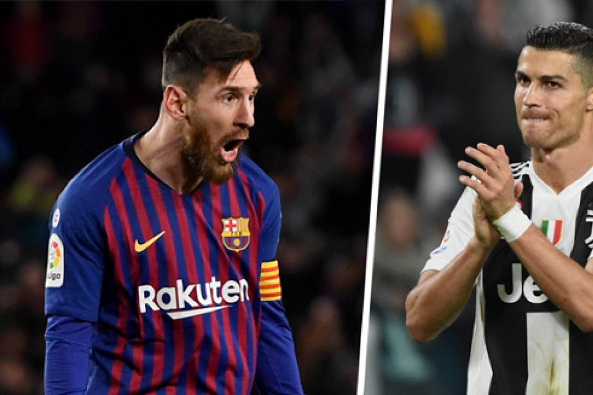 Pela primeira vez Messi e Cristiano Ronaldo se enfrentam na fase de grupos da Champions