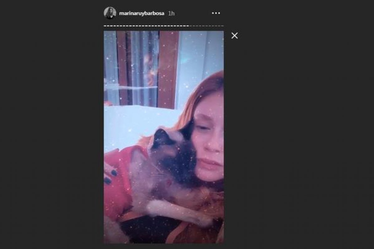 Marqueteira: Marina Ruy Barbosa surge ruiva novamente