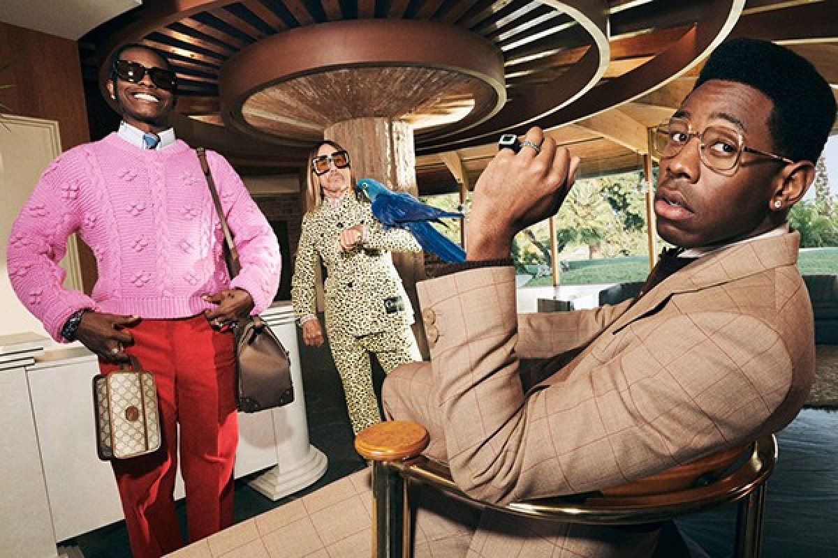 Gucci apresenta sua nova campanha de alfaiataria masculina