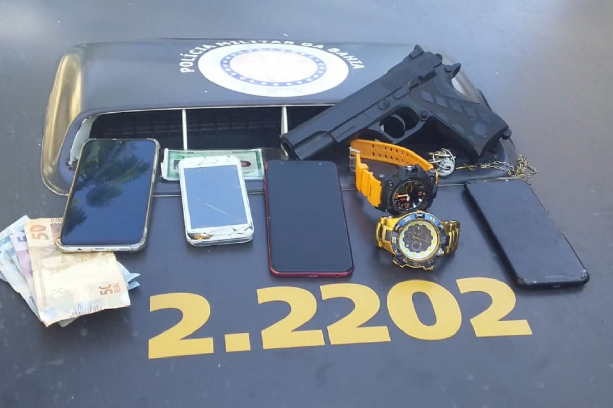 Criminosos são presos em Campinas de Pirajá