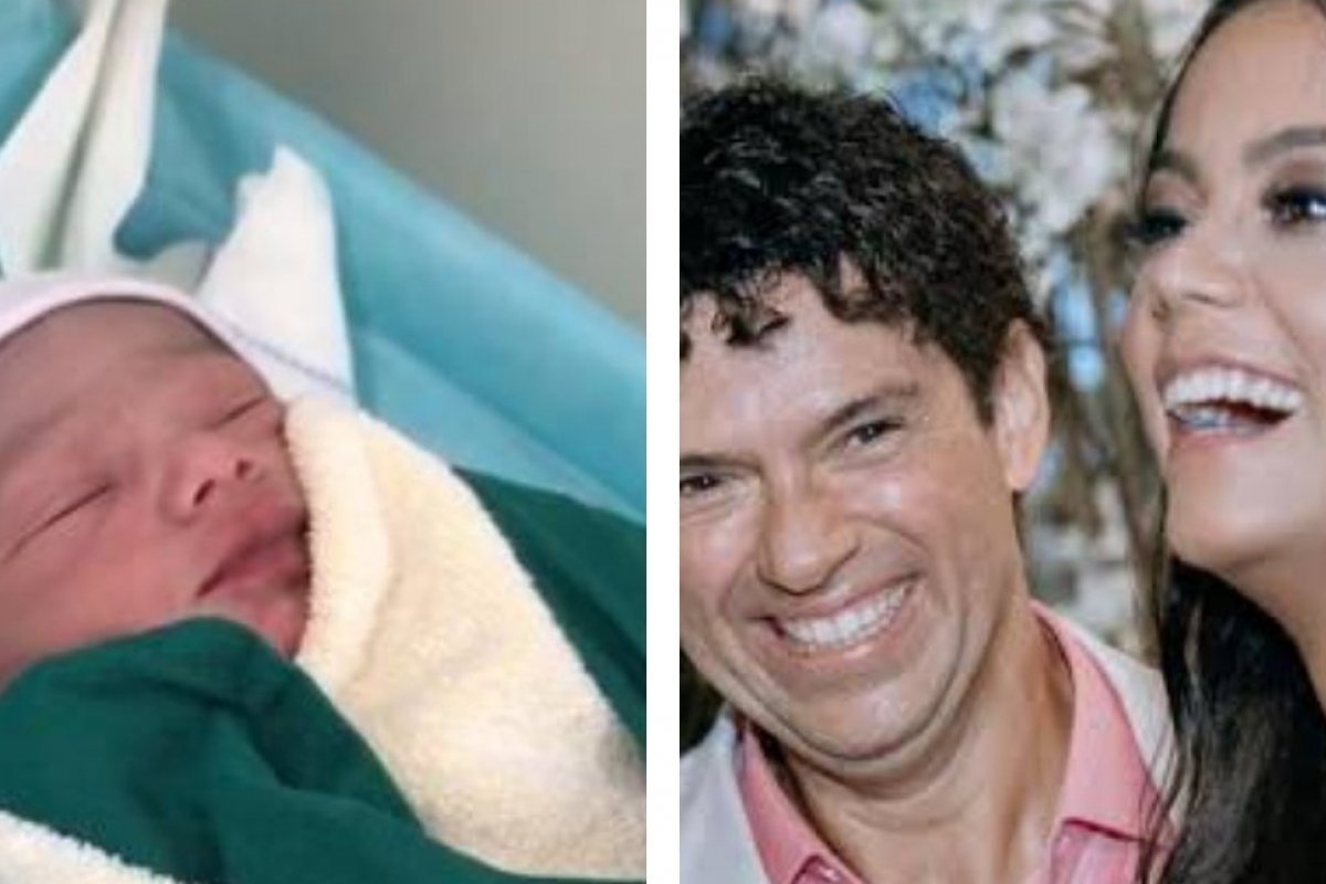Nasce primeira filha de Jorge Vercillo com Martha Suarez