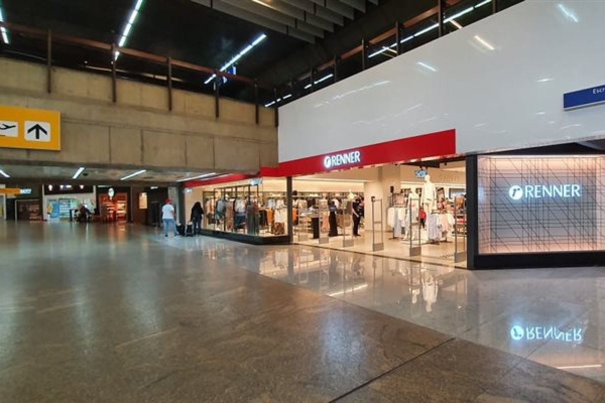 Com investimento de R$ 5 milhões, Renner inaugura loja no Aeroporto de Guarulhos