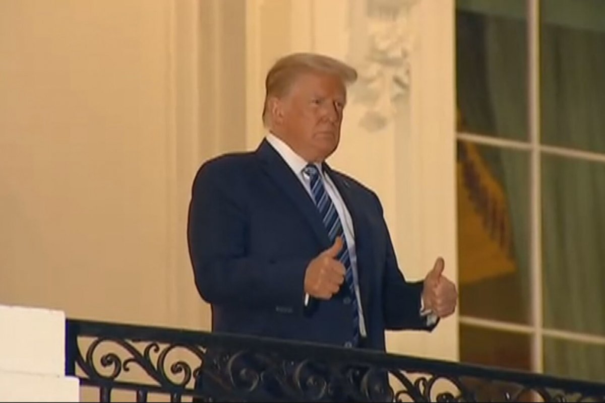 Facebook remove publicação de Trump sobre Covid-19