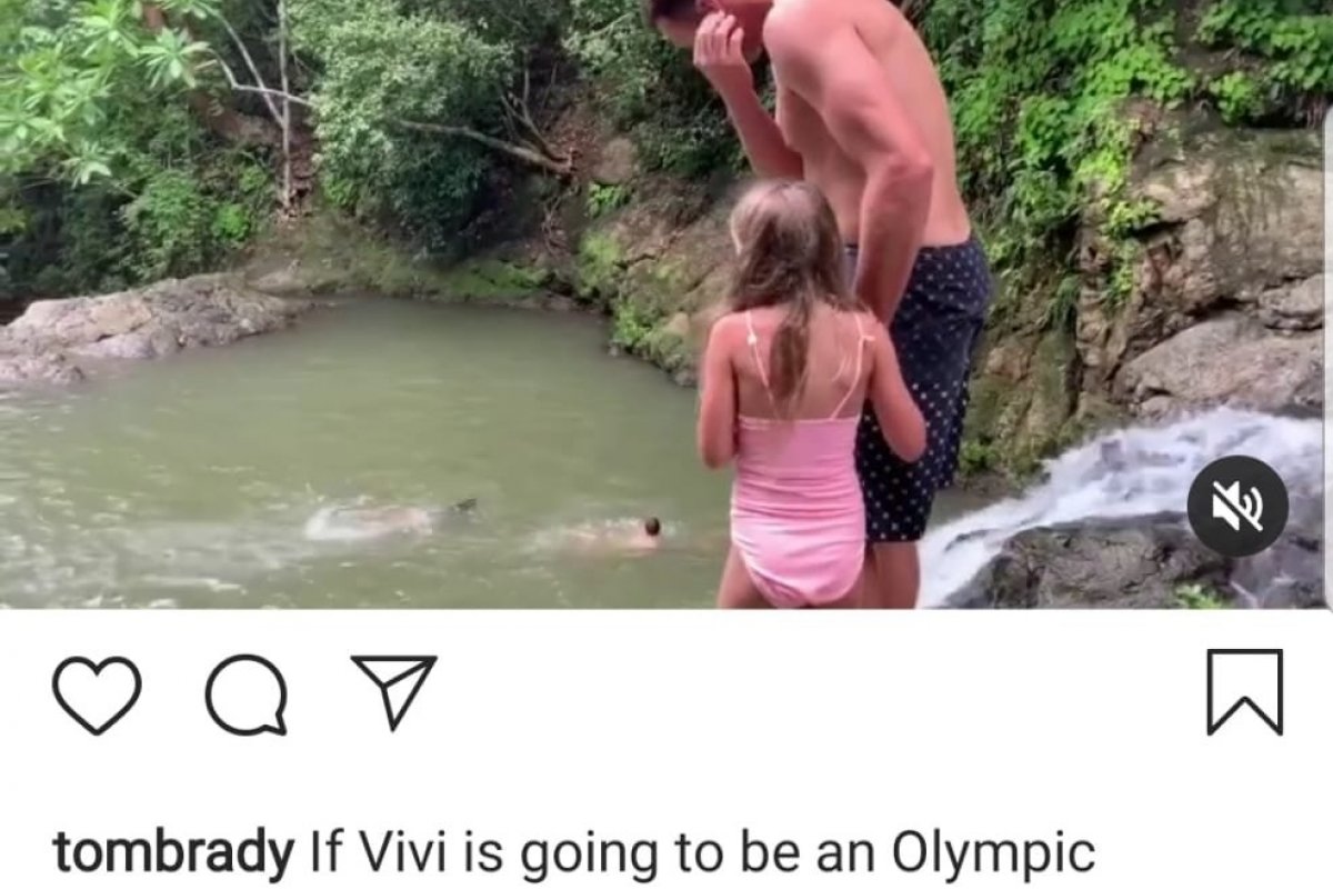 Mergulho de Tom Brady se torna viral na internet