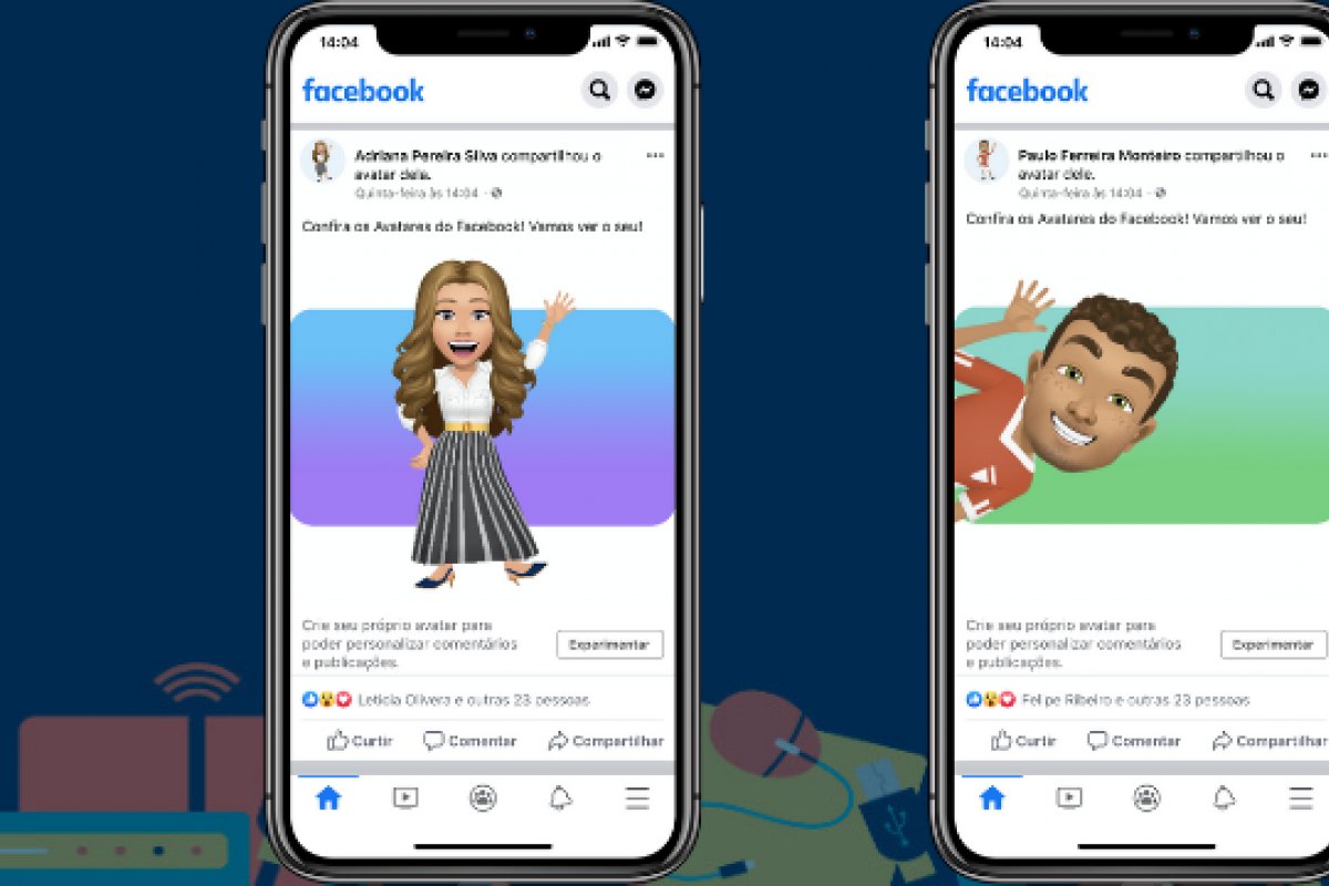 Saiba como usar o avatar do Facebook