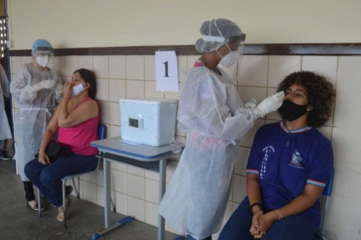 Testagem para Covid-19 na região de Cajazeiras será concluída nesta sexta-feira (9)