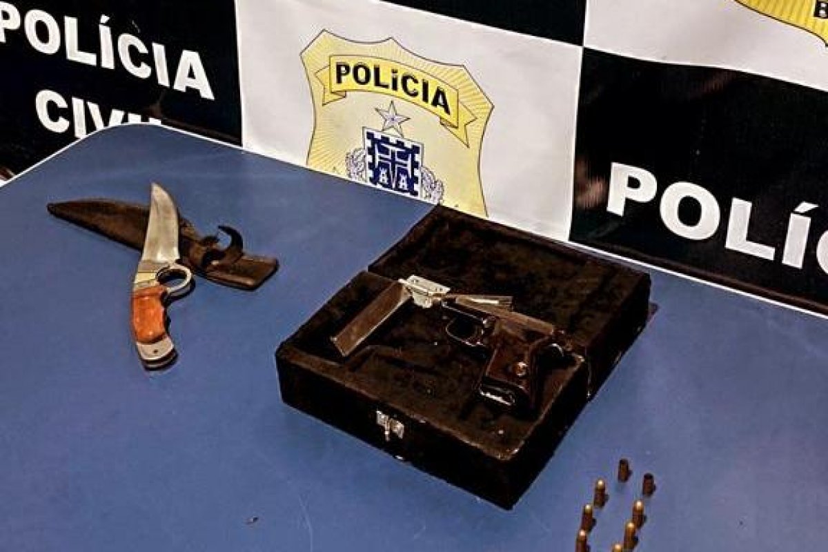Arma utilizada por suspeito de ameaçar irmão de morte é localizada em Paulo Afonso