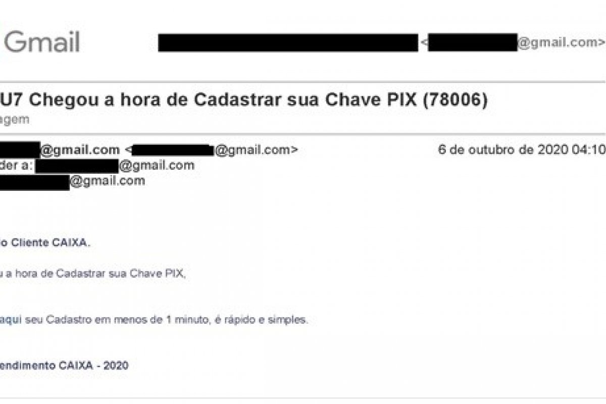 Golpes com PIX vão de e-mails e sites falsos a anexos com malware