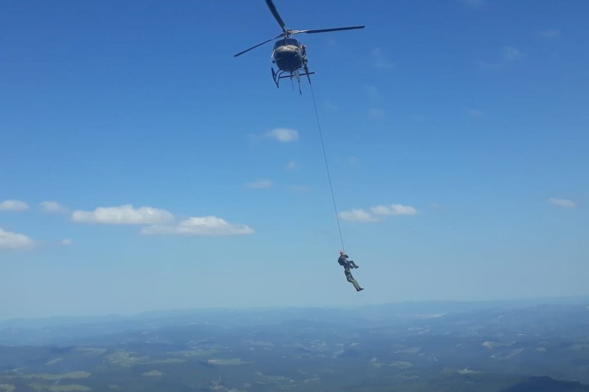 Alpinista morre e outro fica ferido após pedra deslizar do Cânion Espraiado, em SC